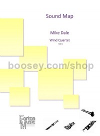 Sound Map (Wind Quartet Score & Parts)