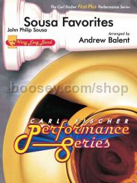 Sousa Favorites for concert band (score & parts)