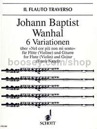 6 Variations op. 42 - flute (violin) & guitar