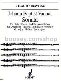 Sonata in G major op. 10/1 - flute (violin) & basso continuo
