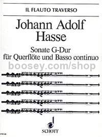 Sonata in G major - flute (oboe, violin) & basso continuo