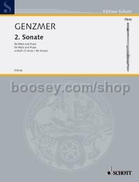 Sonata No. 2 in E minor GeWV 223 - flute & piano