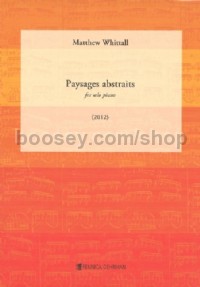 Paysages abstraits (2012) (Piano)