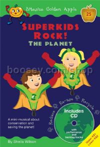 Superkids Rock! The Planet (Bk & CD)
