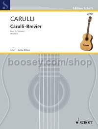 Carulli-Brevier Vol. 1 - guitar