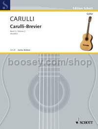 Carulli-Brevier Vol. 2 - guitar