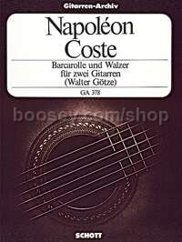 Barcarolle und Walzer aus op. 51 - 2 guitars