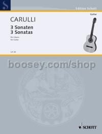 3 Sonatas - guitar