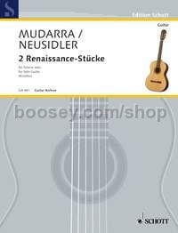 2 Renaissance-Stücke - guitar