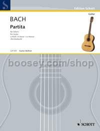 Partita in A minor BWV 1013 - guitar