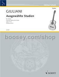 Selected Studies op. 111/1 Heft 1 - guitar