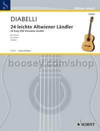 24 Easy Old Viennenese Ländler - guitar