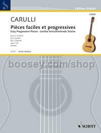 Easy Progressive Pieces op. 120 - 2 guitars