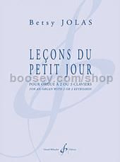 Lecons Du Petit Jour (Organ)