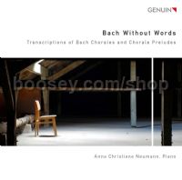Bach Without Words (Genuin Classics Audio CD)