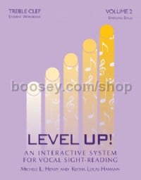 Level Up - Vol. 2: Treble Clef (Student Workbook)