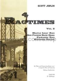 Ragtimes Heft 2 - flute and guitar