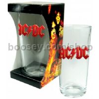 AC/DC Boxed Glass with Classic Logo
