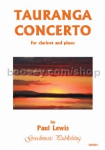 Tauranga Concerto for clarinet & piano