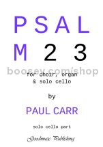 Psalm 23 - cello solo part