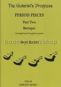 Period Pieces, Part 2: Baroque - guitar quartet