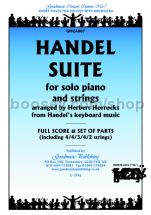 Handel Suite for string orchestra (score & parts)