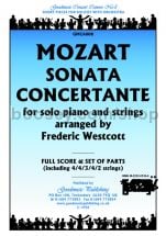 Sonata Concertante for string orchestra (score & parts)