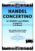 Concertino for trumpet & string orchestra (score & parts)