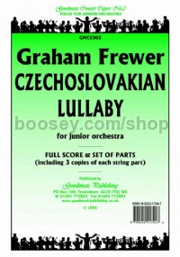 Czechoslovakian Lullaby (Junior Orchestra Pack)