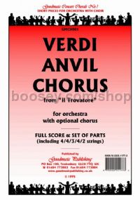 Anvil Chorus (from Il Trovatore) (score & parts)