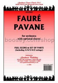 Pavane for orchestra (full score)