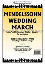 Wedding March for orchestra (score & parts)