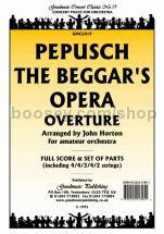Beggars Opera Overture for orchestra (score & parts)