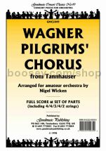 Pilgrims' Chorus for orchestra (score & parts)