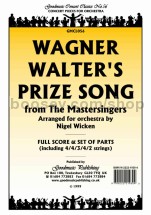 Walter's Prize Song for orchestra (score & parts)