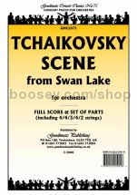Scene from Swan Lake for orchestra (score & parts)