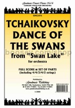 Dance of the Swans for orchestra (score & parts)