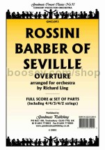 Barber of Seville Overture for orchestra (score & parts)