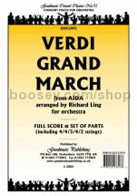 Grand March for orchestra (score & parts)