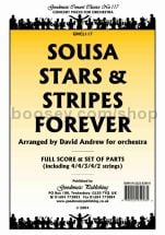 Stars & Stripes Forever for orchestra (score & parts)
