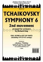 Symphony No. 6, 2nd movement for orchestra (score & parts)