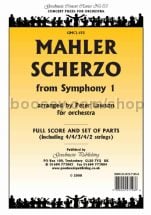 Scherzo from Symphony No. 1 for orchestra (score & parts)