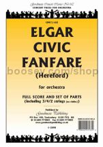 Civic Fanfare (Hereford) for orchestra (score & parts)