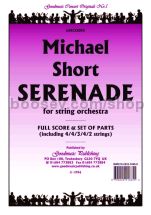 Serenade for string orchestra (score & parts)