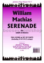 Serenade for Small Orchestra for orchestra (score & parts)
