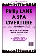 Spa Overture for orchestra (score & parts)