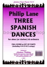 Three Spanish Dances for orchestra (score & parts)