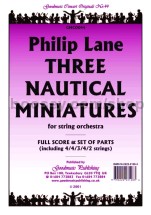 Three Nautical Miniatures for string orchestra (score & parts)