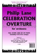 Celebration Overture for orchestra (score & parts)