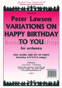 Variations On Happy Birthday To You (Full Score)